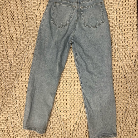 Abercrombie & Fitch Dad High Rise Curve Love Jeans - Picture 6 of 10